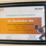 Certificate of Participation – Revision Knee Arthroplasty Masterclass