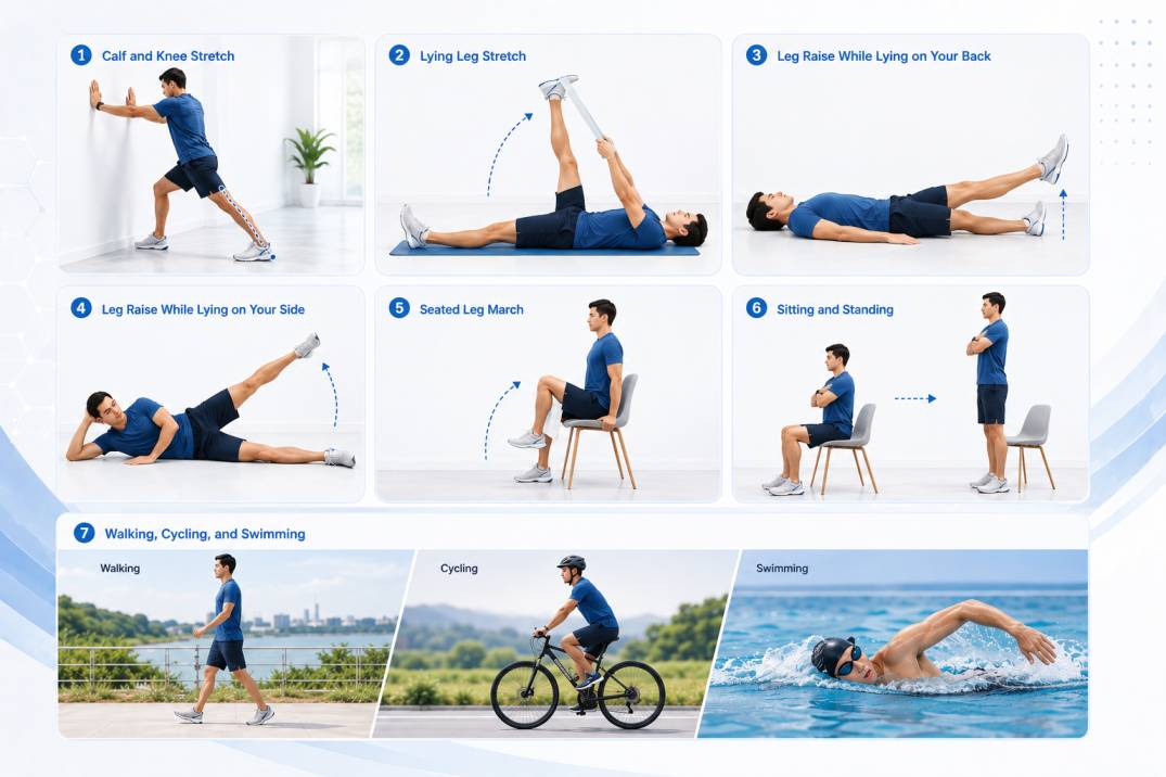 Exercises for Knee Arthritis Relief