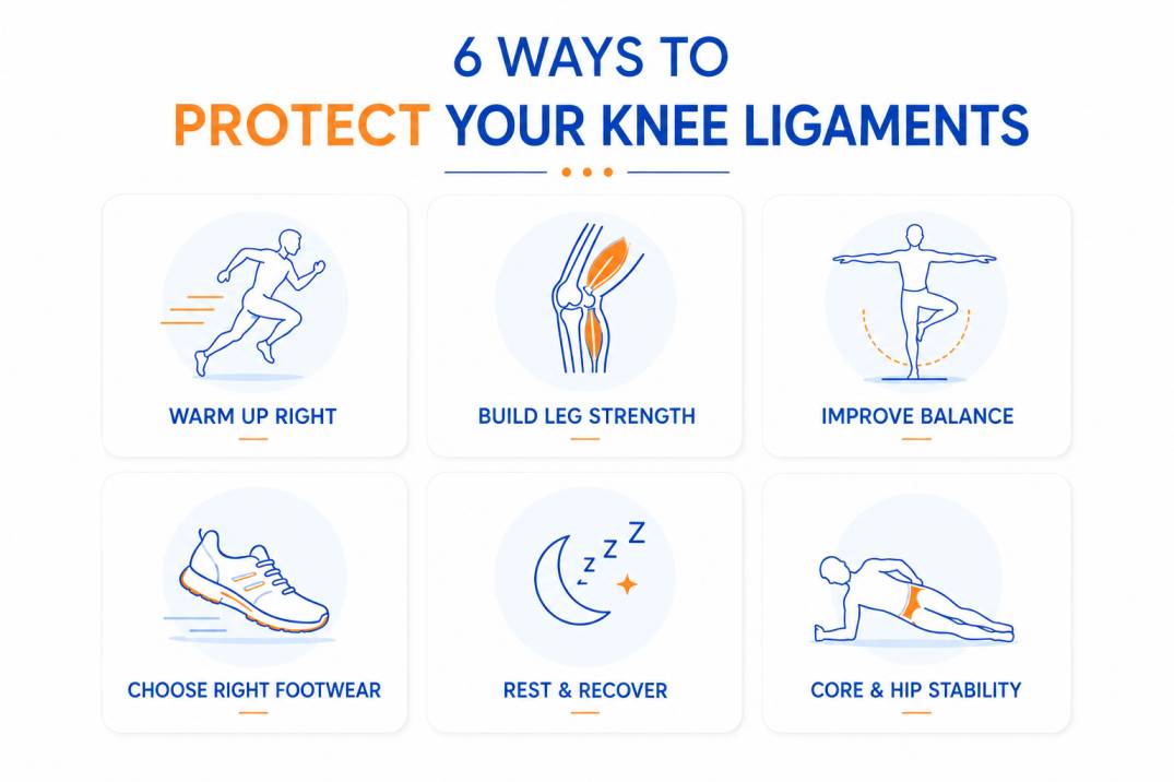 6 Most Effective Ways Athletes Can Prevent Knee Ligament Injuries